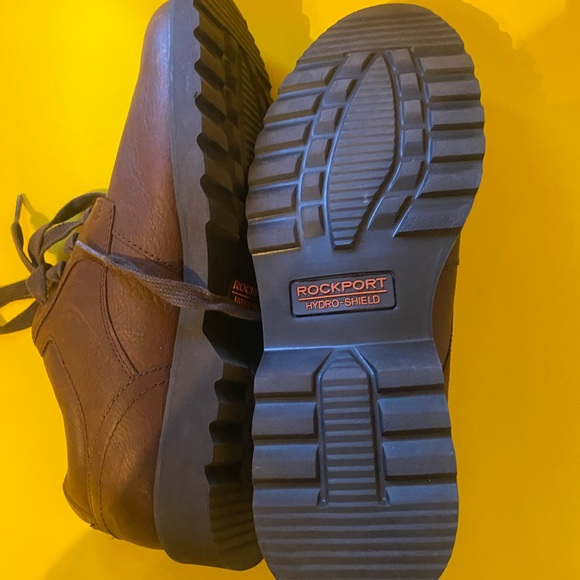 Mens Brown leather Rockports US 10.5 - Picture 6 of 9